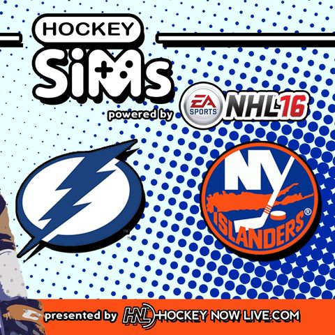 Lightning vs Islanders: Game 4 (NHL 16 Hockey Sims)