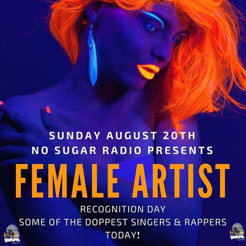 No Sugar Radio Show Episode #8 Female Artist Show