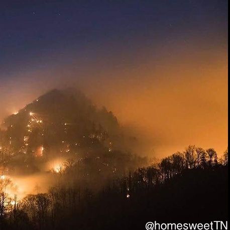 "Perfect Storm" Feeding Tennessee Fires