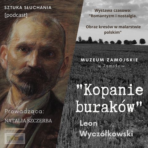 "Kopanie buraków" - Leon Wyczółkowski