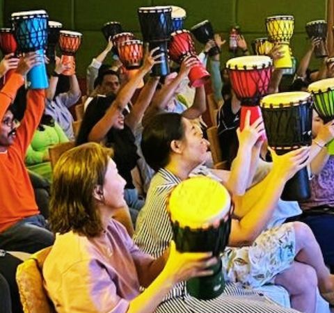 Drum Circle Activity in Mumbai