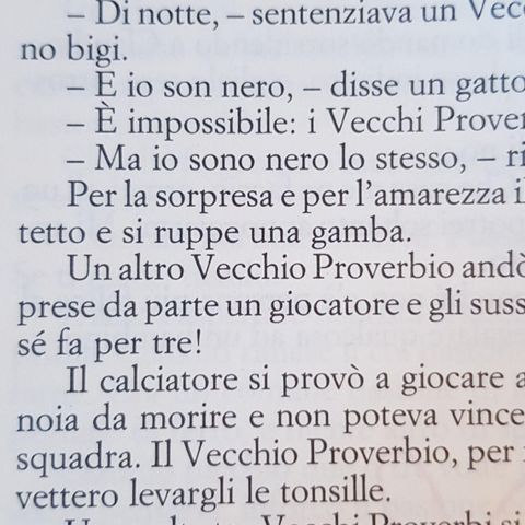 Vecchi proverbi - Gianni Rodari