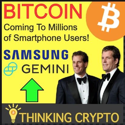 Samsung All In With BITCOIN, Integrates With Gemini Crypto Trading - Grayscale Bought 18,910 BTC Since Halving