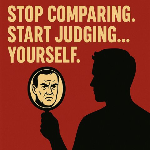 Stop Comparing. Start Judging… Yourself