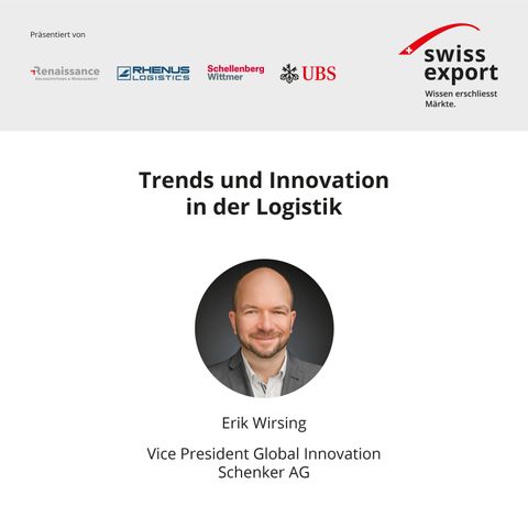 Trends & Innovation in der Logistik | Erik Wirsing | DB Schenker