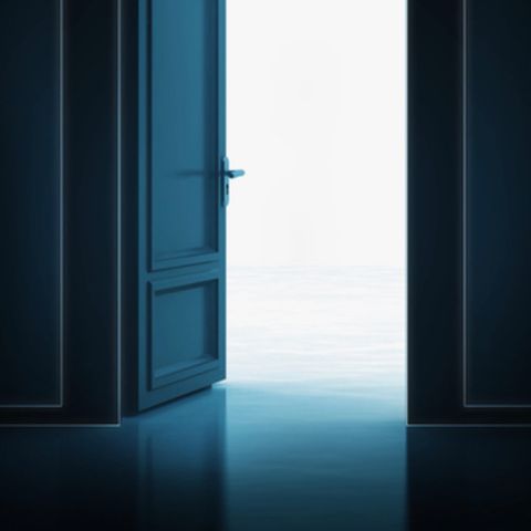 The open door