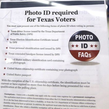 Current Event Podcast - Texas Voter ID