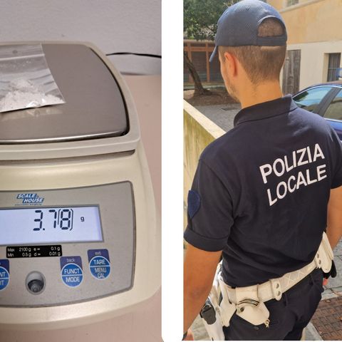 Smercio cocaina a Thiene: doppia missione degli agenti in borghese della polizia locale