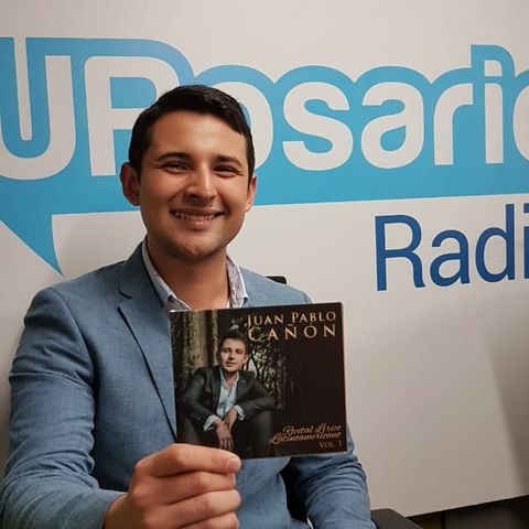 La nueva promesa de la lírica en Colombia, Juan Pablo Cañón, visitó URosarioRadio