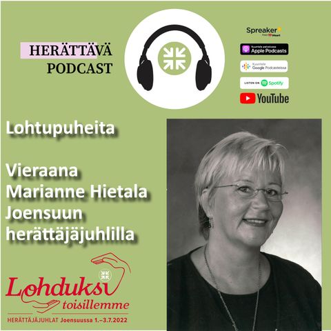 Erityisluokanopettaja Marianne Hietalan haastattelu Körttiradiossa su 3.7.2022