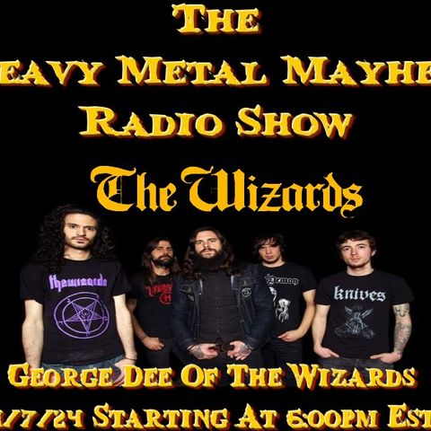 Guest George Dee Of The Wizards & Pete Mainzer Of Hammer Head 4/14/24