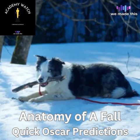 Anatomy of A Fall - Quick Oscar Predictions (Mini Episode)