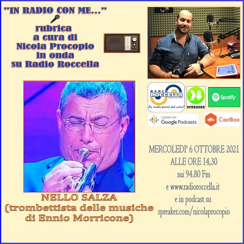 In Radio con me - Intervista a Nello Salza 05-10-2021