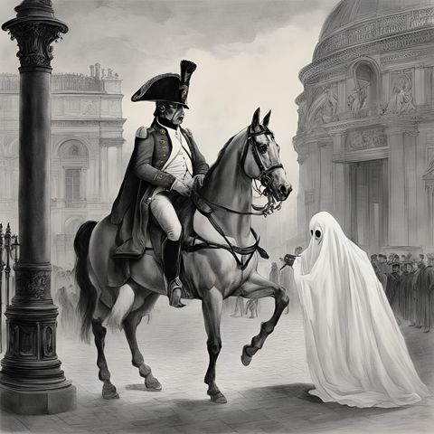Napoleone e lo spettro - C. Bronte
