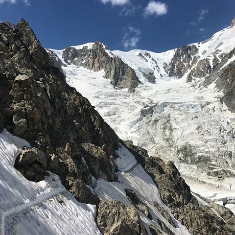 Monte Bianco, estate a 3mila metri