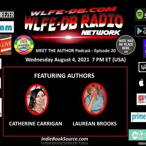 MEET THE AUTHOR Podcast - Episode 20 - CATHERINE CARRIGAN & LAUREAN BROOKS