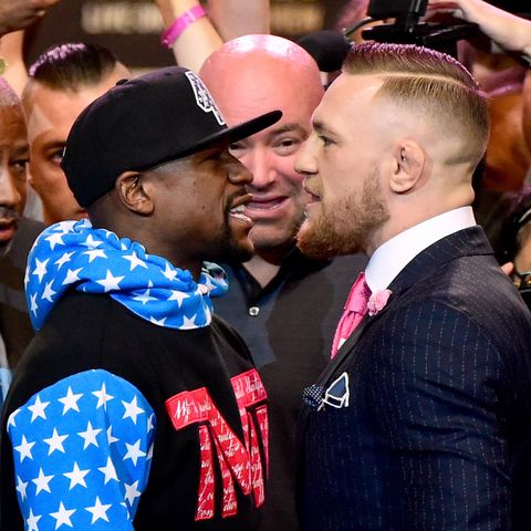 James weighs in on Mayweather Vs McGregor, the Kyrie Irving trade and Colin Kaepernick