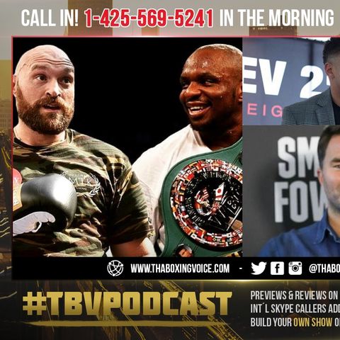 ☎️Andre Ward Verbal SPARRING With Eddie Hearn😱Over Tyson Fury vs Dillian Whyte🔥