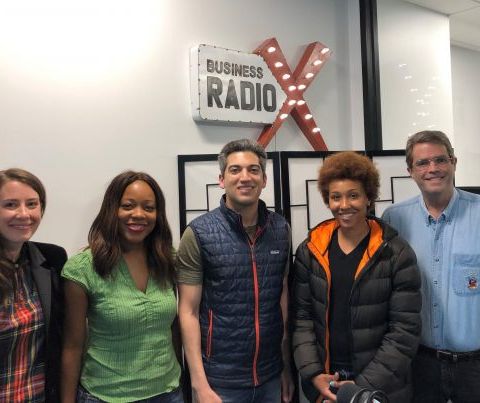 TECH TALK: Dr. Roshawnna Novellus and Tiara Zolnierz with EnrichHER, John Adcox with Gramarye Media and Noelle London with Invest Atlanta