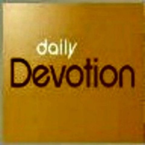 Daily Devotional November 06, 2015 Morning