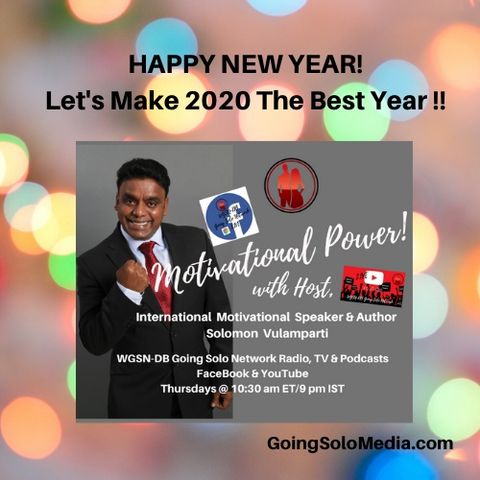 Let's Make 2020 The Best Year  - Motivational Power1