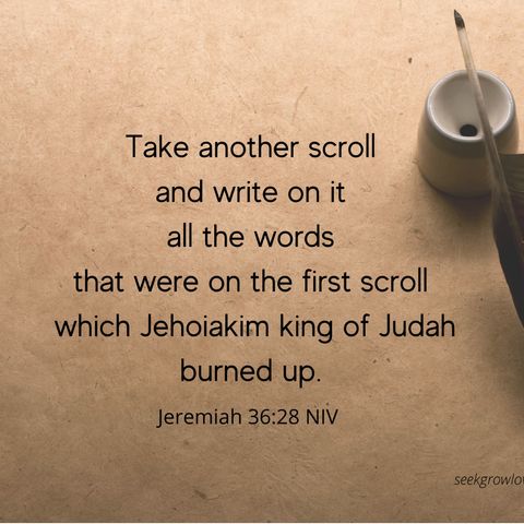 Jeremiah chapter 36