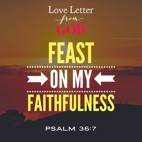 Love Letter from God - Feast on My Faithfulness