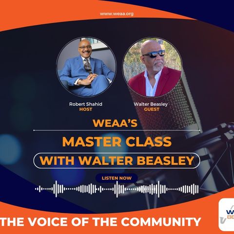 WEAA'S Master Class With Walter Beasley