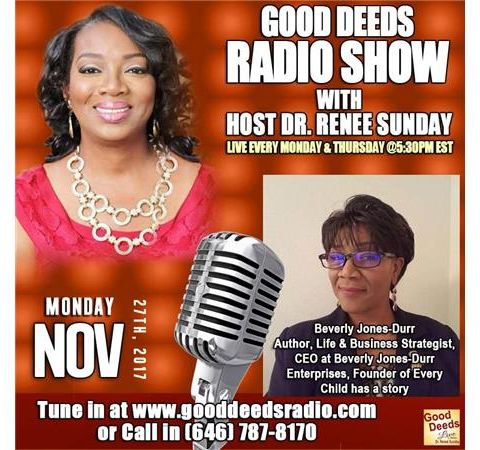 Beverly Jones-Durr  Author, Life and Business Strategist, CEO shares on GD