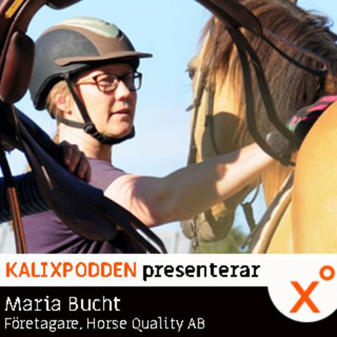 Maria Bucht är företagaren som pratar med hästar och lockar kända (och okända) människor från hela världen till Kalix