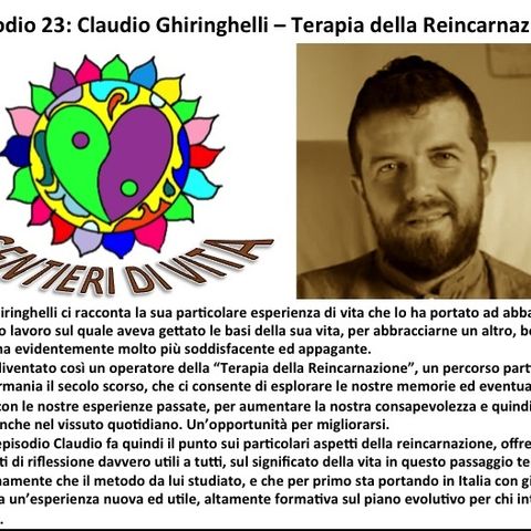 23 Claudio Ghiringhelli - Reincarnazione