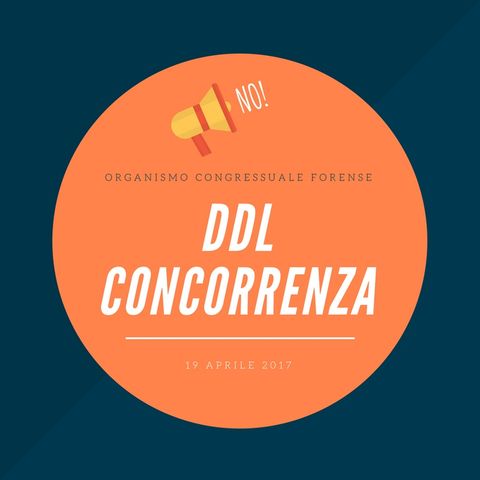 DDL Concorrenza - Comunicato #OCF