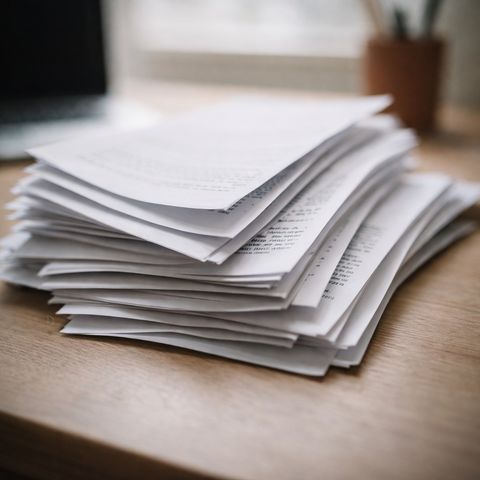 Perfectly Imperfect - Papers shift uneven