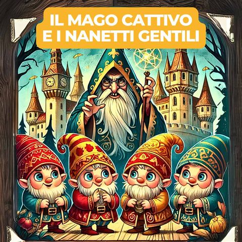 IL MAGO CATTIVO E I NANETTI GENTILI - Fiaba Italiana tradizionale per bambini