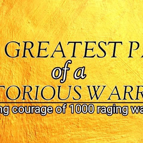 VICTORY AFFIRMATIONS | THE PATH OF A WARRIOR| ALPHA AFFIRMATIONS