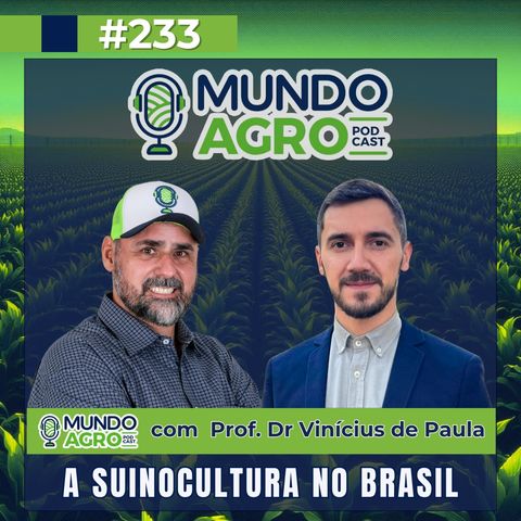 #233 MAP A suinocultura no Brasil com o Prof. Dr Vinícius de Paula UFMT (Pratas da Casa)