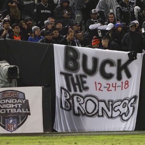 The nightmare before Christmas comes to life for the Broncos in the Black Hole