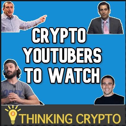 CRYPTO YOUTUBERS THAT I WATCH - TMI, Alessio Rastani, Chico Crypto, Altcoin Daily & More!