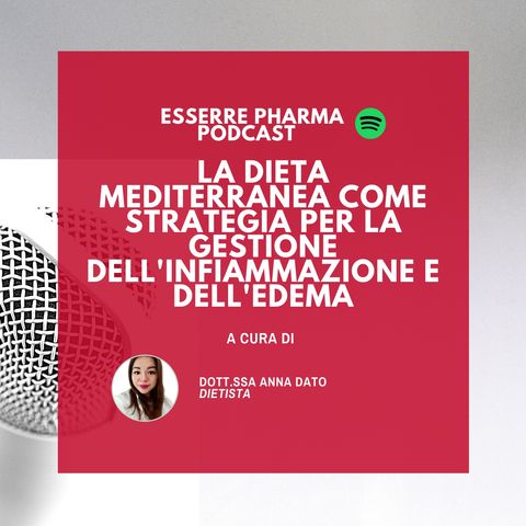 La dieta mediterranea come strategia per la gestione dell'infiammazione e dell'edema