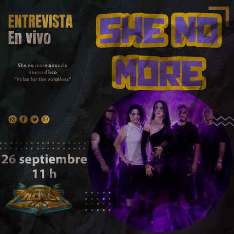 Entrevista con She No More