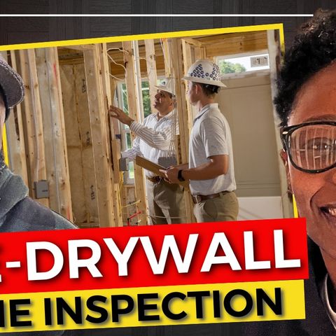 Ep. 99: 🕵🏻Learn from a Home Inspector - Buying a New Construction Home - FULL Pre-drywall Home Inspection 🔎🏠