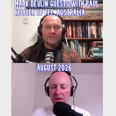 Mark Devlin guests with Paul Hellier, Australia, Aug 2026
