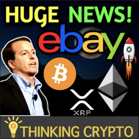 Ebay Exploring Crypto Payments & NFT Auctions - Ethereum Moonshot To $3,400 & Mogo Buys Ether