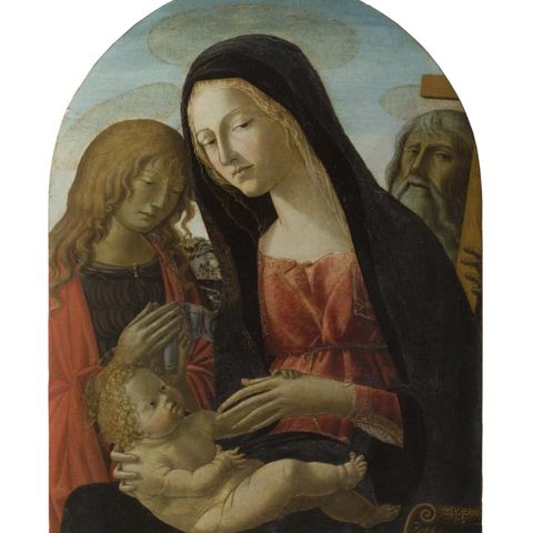 Tappa 4 Neroccio di Bartolomeo de Landi, Madonna con bambino