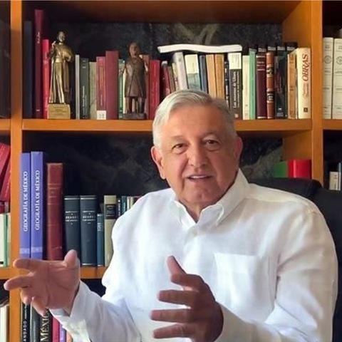 Agradece López Obrador a mexicanos sacrificio de quedarse en casa