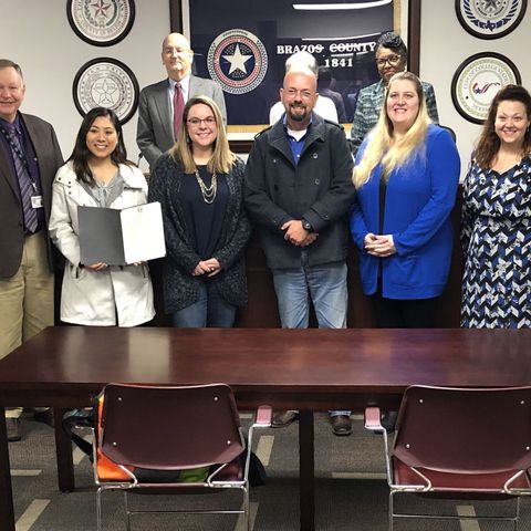 Brazos County proclamation for human trafficking awareness and prevention month