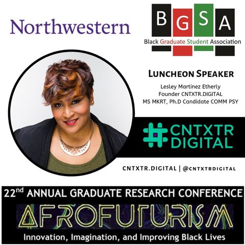 Live at Northwestern’s Black Graduate Association 22nd Conference