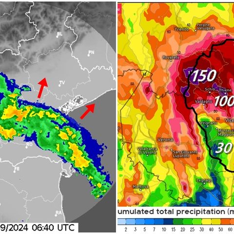 Ondata di maltempo: previsti temporali intensi e allerta per possibili allagamenti