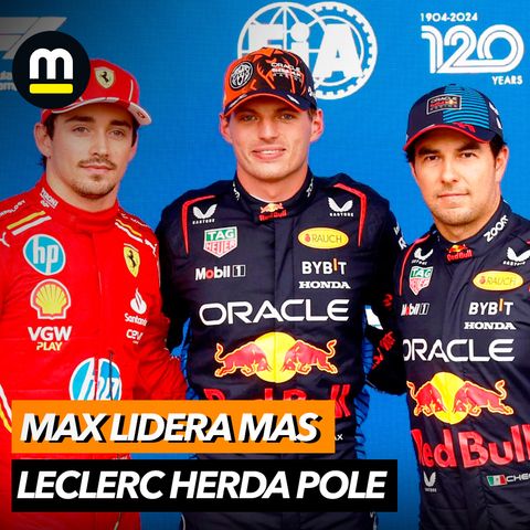 Verstappen lidera, mas Leclerc fica com pole na Bélgica!
