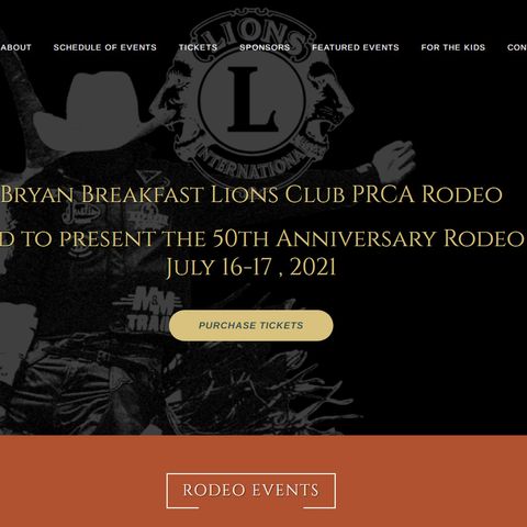 Bryan Breakfast Lions Club PRCA Rodeo is this weekend